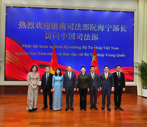 ​Đẩy mạnh hợp tác pháp luật Việt-Trung: Thiết thực triển khai nhận thức chung của Lãnh đạo cấp cao hai nước